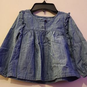 Old navy denim blouse
